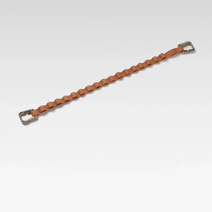 Adjustable camping strap with multi-ring design for organising outdoor gear and supplies