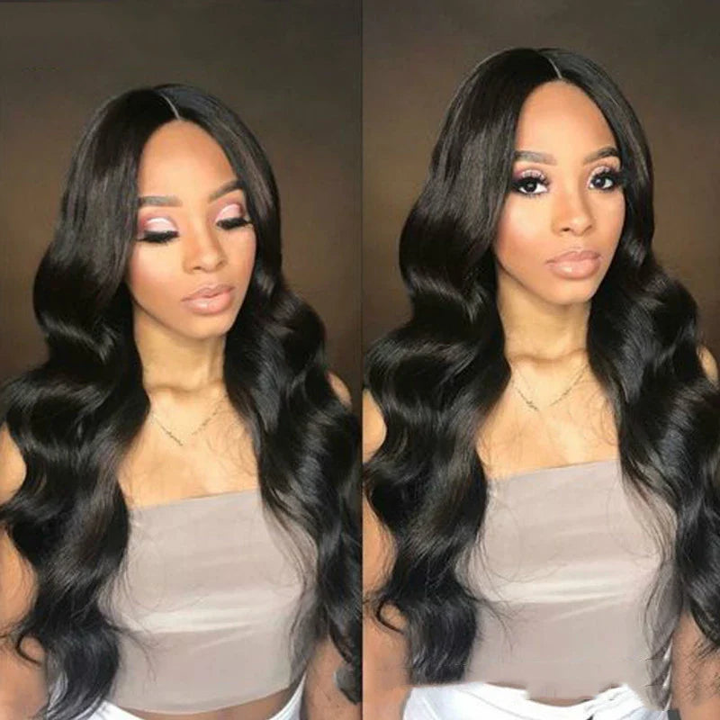 Voluminous curly African black synthetic wig with captivating texture and rich colour