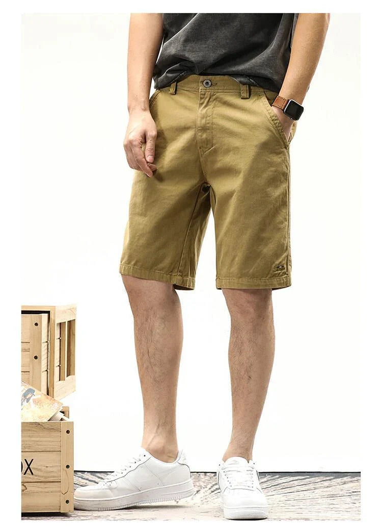 Premium casual trousers for British gentlemen, crafted with mink fabric and medium elastic waistband for comfort and style