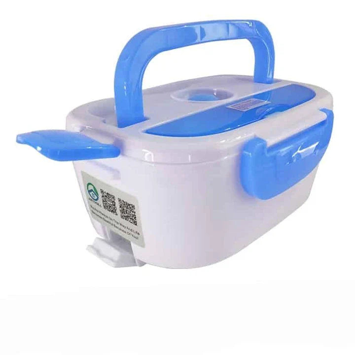 Portable electric heating lunch box with 1.2-litre capacity, perfect for busy Britons on the go