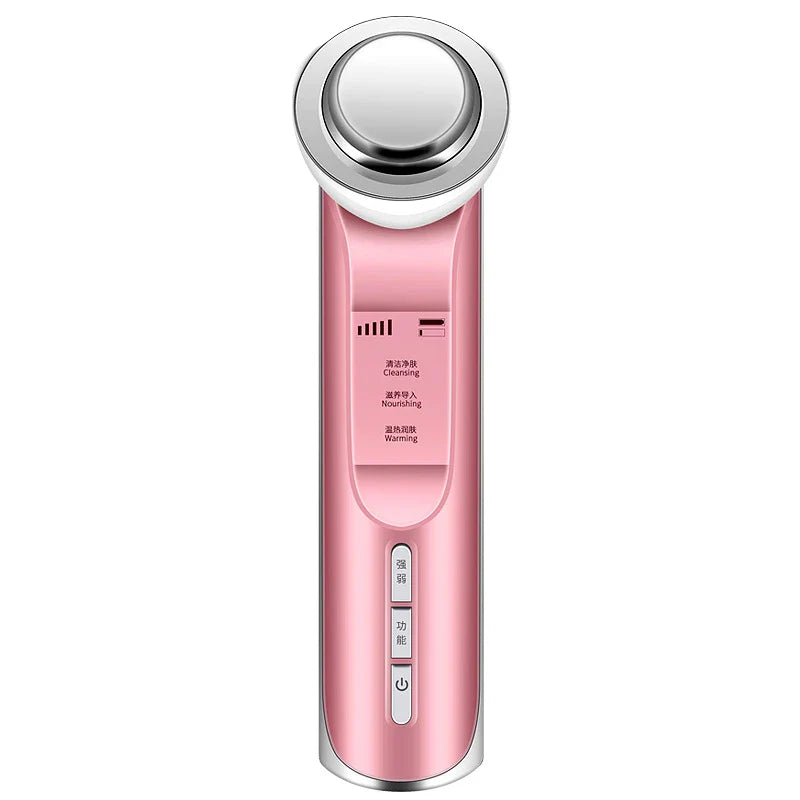 Sleek and modern facial cleansing instrument with powerful blackhead removal and rejuvenating massage capabilities