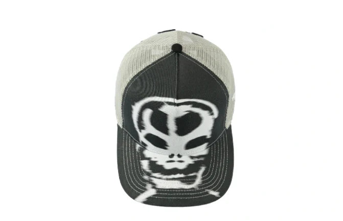 Premium curved mesh baseball cap with adjustable fit and sun protection