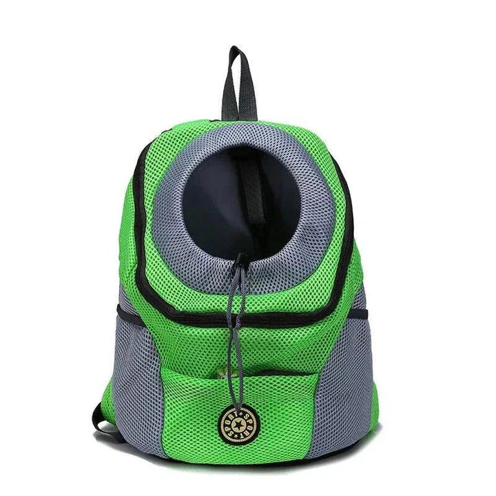 Trendha Premium Compact Dog Carrier Backpack with Viewing Hole for Small and Large Dogs