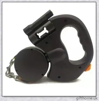 Premium retractable dog leash with dual-headed design for improved control and smooth, tangle-free retraction