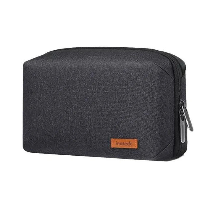 A stylish and waterproof travel organiser bag with cable storage compartment, perfect for keeping your tech essentials organised and protected on the go.