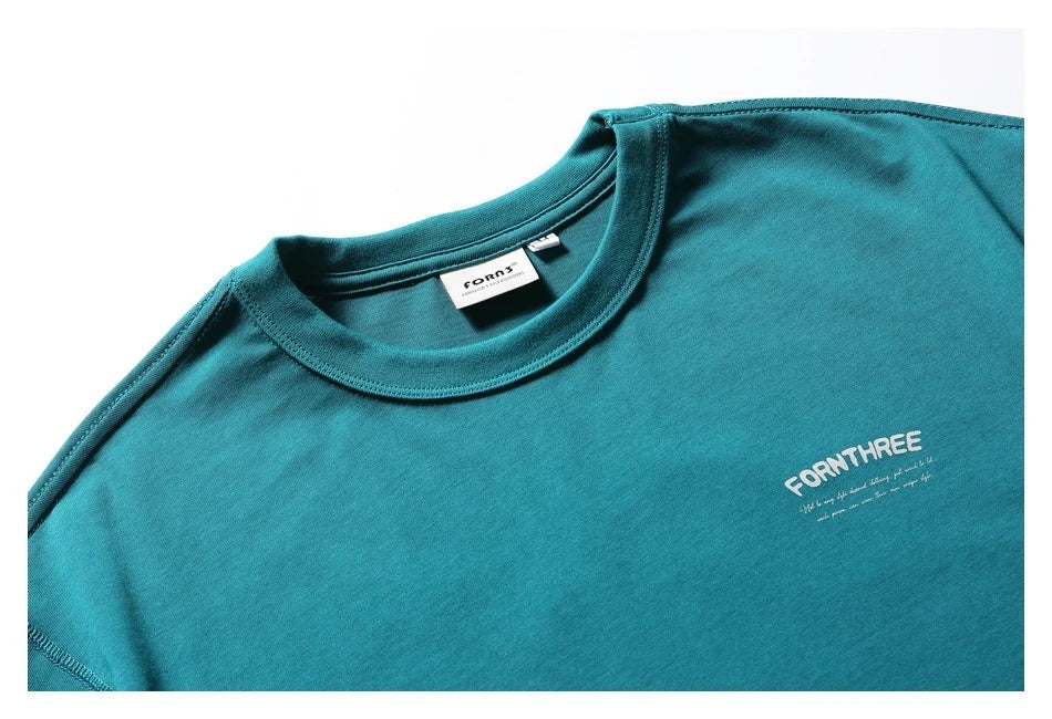Retro university-inspired loose fit t-shirt in a range of classic colours, made with premium pure cotton fabric for exceptional comfort and style.