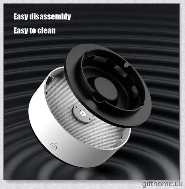 GiftHome UK Elegant Electronic Smokeless Ashtray - Smoke Air Purifier for Home & Office
