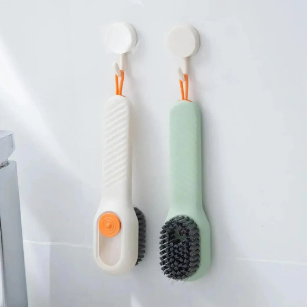 Premium Automatic Shoe Scrubber with Liquid Dispenser for Thorough Cleaning and Gentle Fabric Care