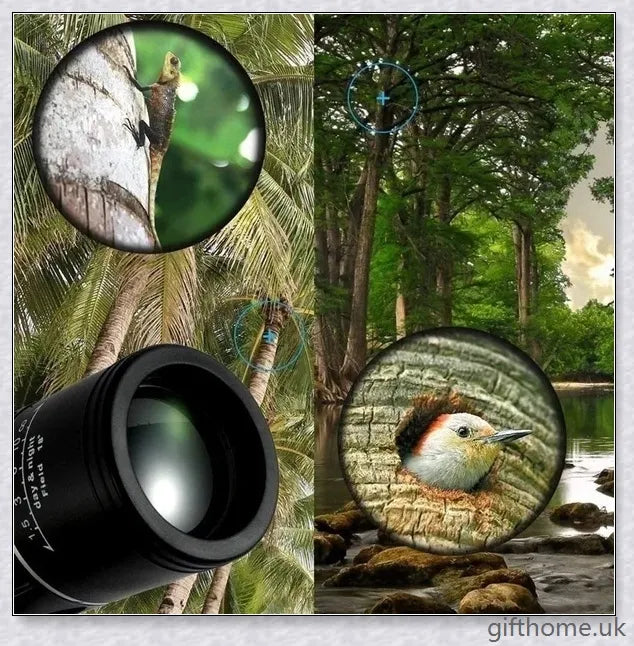 Premium 16X52 high-powered monocular with 52mm objective lens for long-range outdoor viewing and exploration