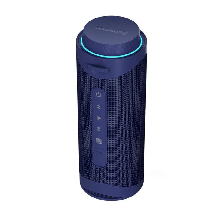Immersive 360-degree surround sound Bluetooth speaker with vibrant LED light show for enhanced audio-visual experience