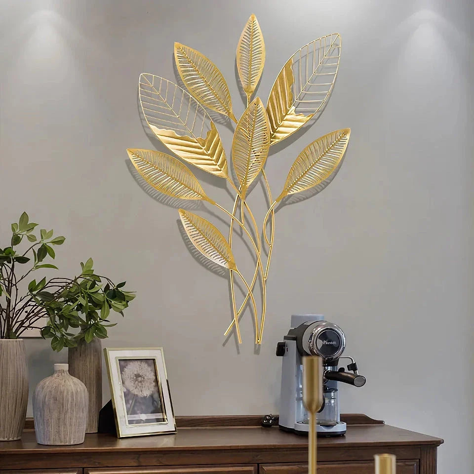 Elegant Fairy-Inspired Iron Wall Hanging with Intricate Details and Modern Design