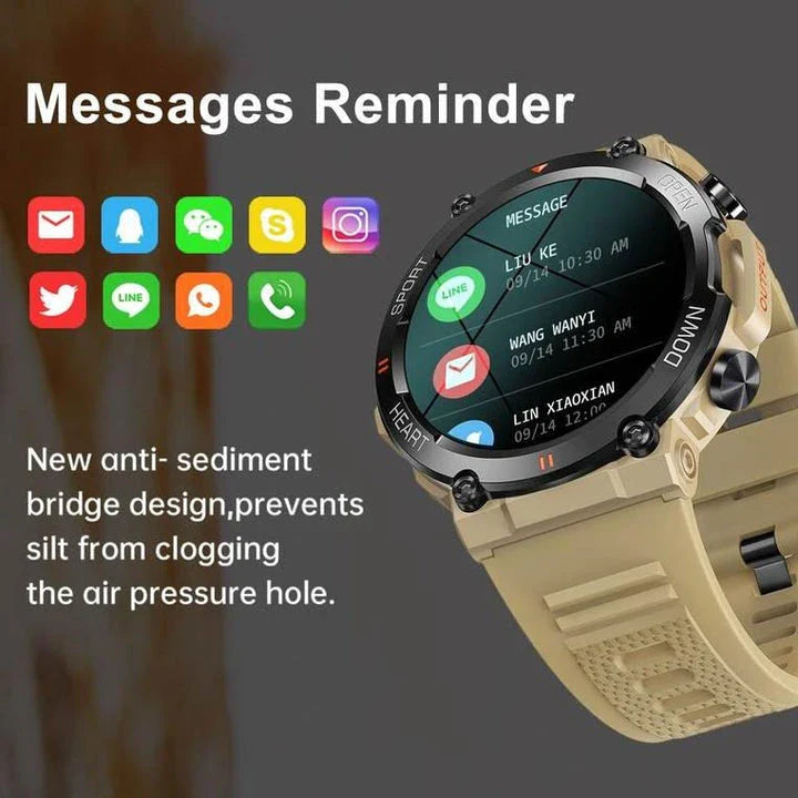Premium 1.39" HD Smart Watch with Bluetooth Calling, Health Monitoring, and Customisable Faces
