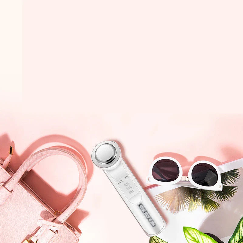Sleek and modern facial cleansing instrument with powerful blackhead removal and rejuvenating massage capabilities
