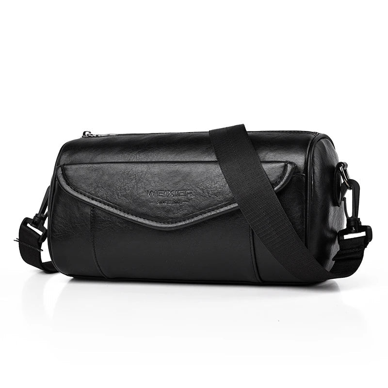 Premium men's crossbody bag with ample storage, water-resistant materials, and adjustable strap for versatile everyday use