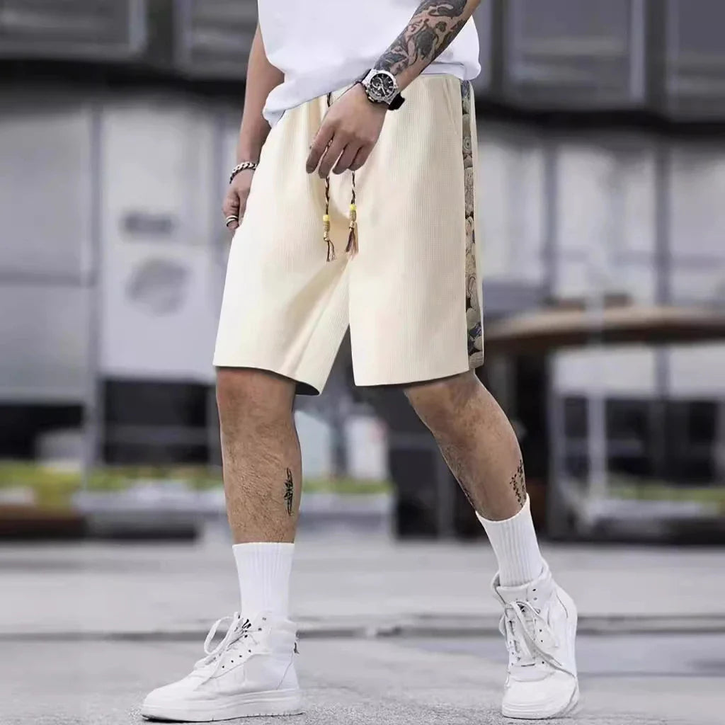 Men's casual breathable shorts in various colours and sizes, featuring a relaxed, comfortable fit and premium cotton-blend fabric.