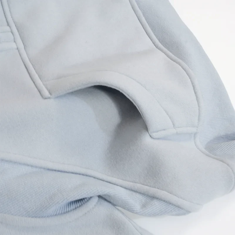 Premium women's sports fleece hoodie with half zip, available in a range of sophisticated colours