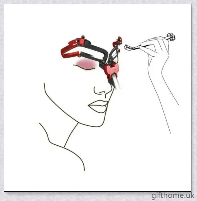 Precision Eyebrow Shaping Tool with adjustable frame for creating the perfect brow shape