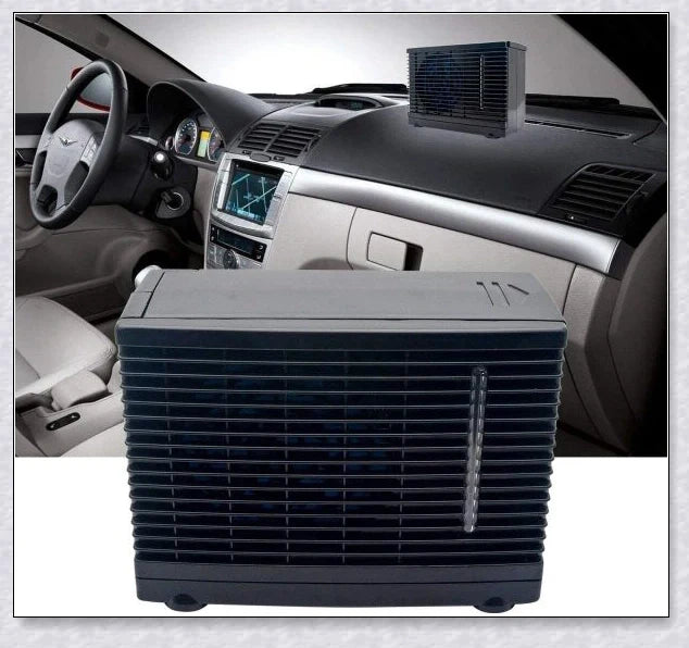 Portable Car Air Conditioning System - Evaporative Cooler with Adjustable Settings for Comfortable Driving
