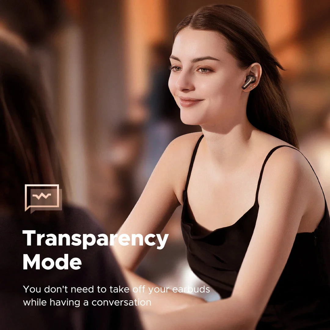 Capsule 3 Pro premium Bluetooth 5.3 true wireless earbuds with advanced noise cancellation and customisable audio settings