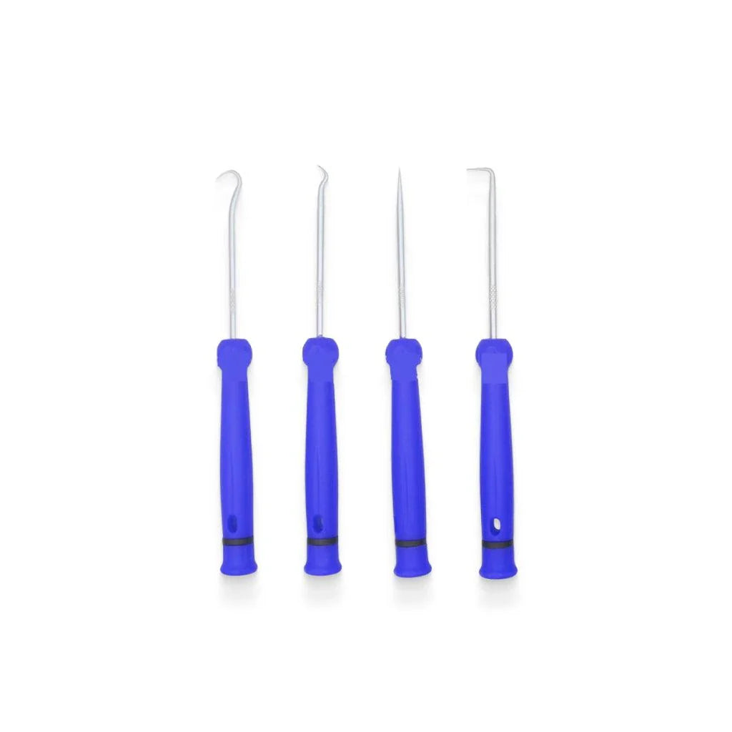 Trendha premium automotive repair tool kit with pointed prod and three versatile hooks for servicing oil filters and removing caps