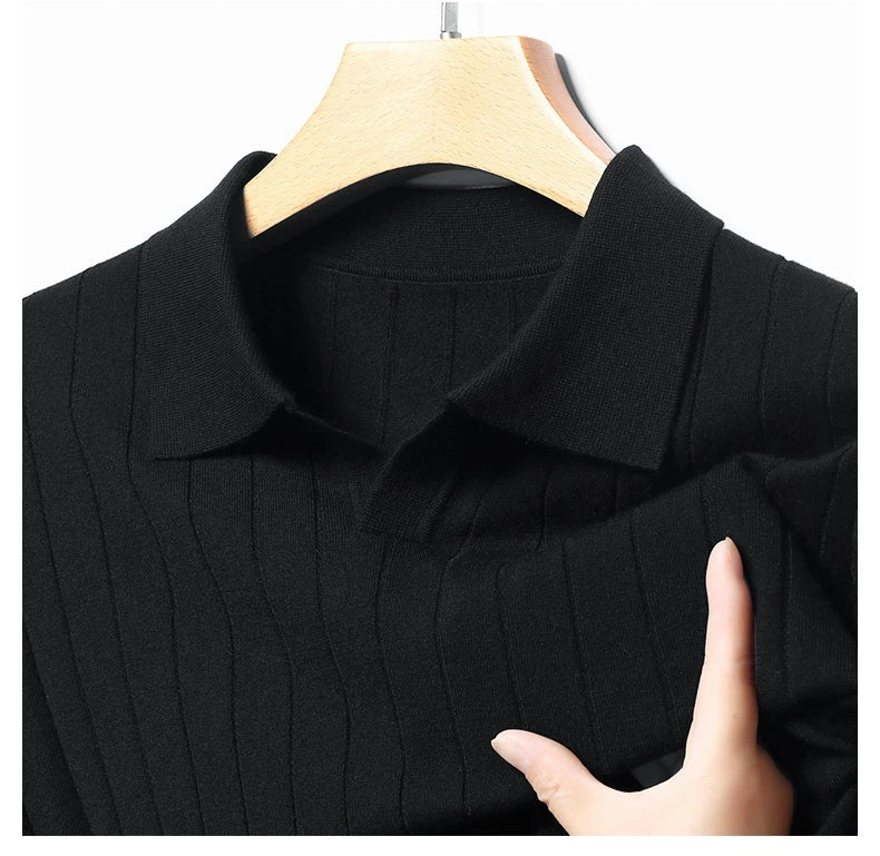 Men's autumn pullover sweater in various colours and sizes, featuring a cosy and versatile design for casual wear