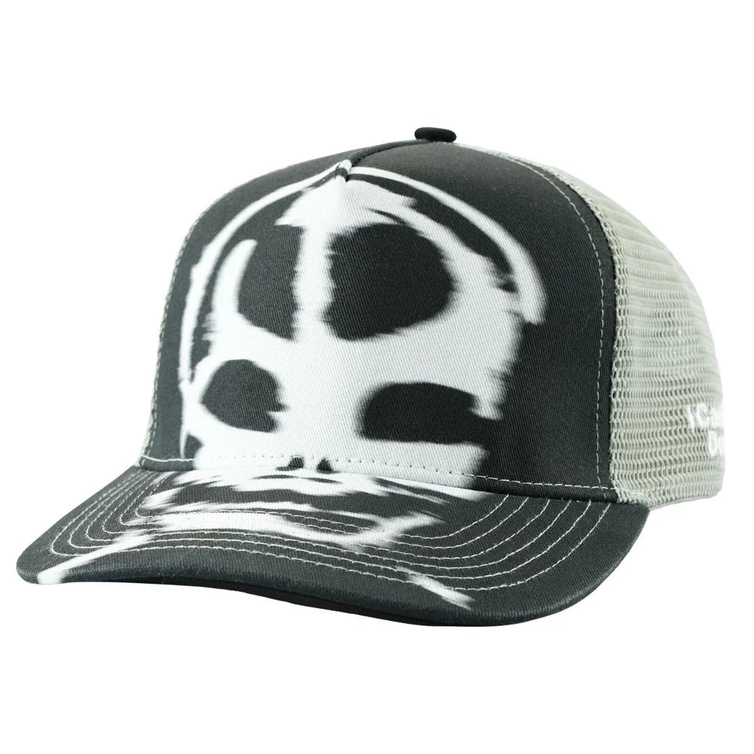 Premium curved mesh baseball cap with adjustable fit and sun protection