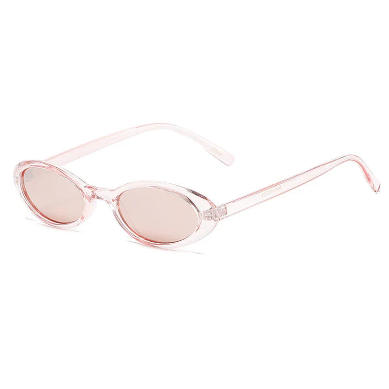 Stylish retro oval sunglasses for fashionable women with UV protection and photochromic lenses