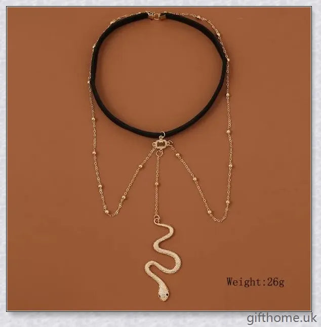 Premium gold metal Bohemian-style thigh chain with intricate beading and an adjustable fit