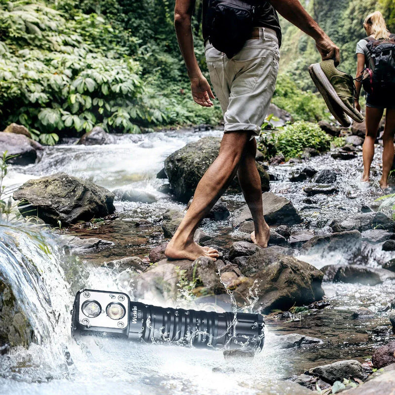 GiftHome UK Powerful Rechargeable Headlamp for Outdoor Adventures