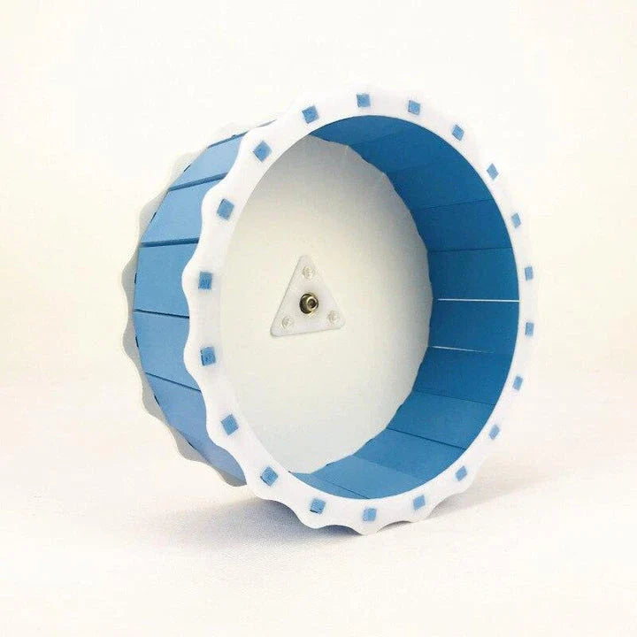 Premium PVC Hamster Wheel with 14.5 cm diameter for energetic exercise and activity