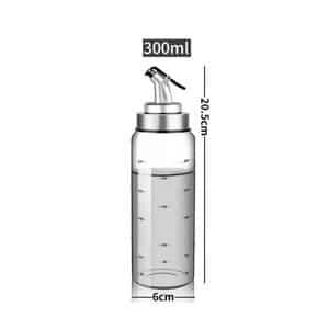A sleek and practical glass seasoning dispenser with various capacity options for versatile cooking needs
