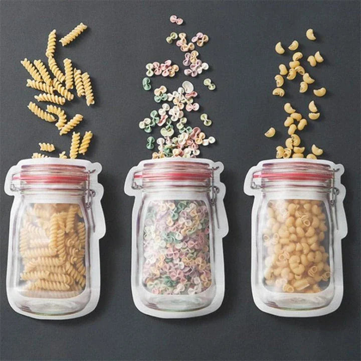 Portable Jar Storage Bag Set - Premium quality storage containers for preserving homemade foods in British kitchens