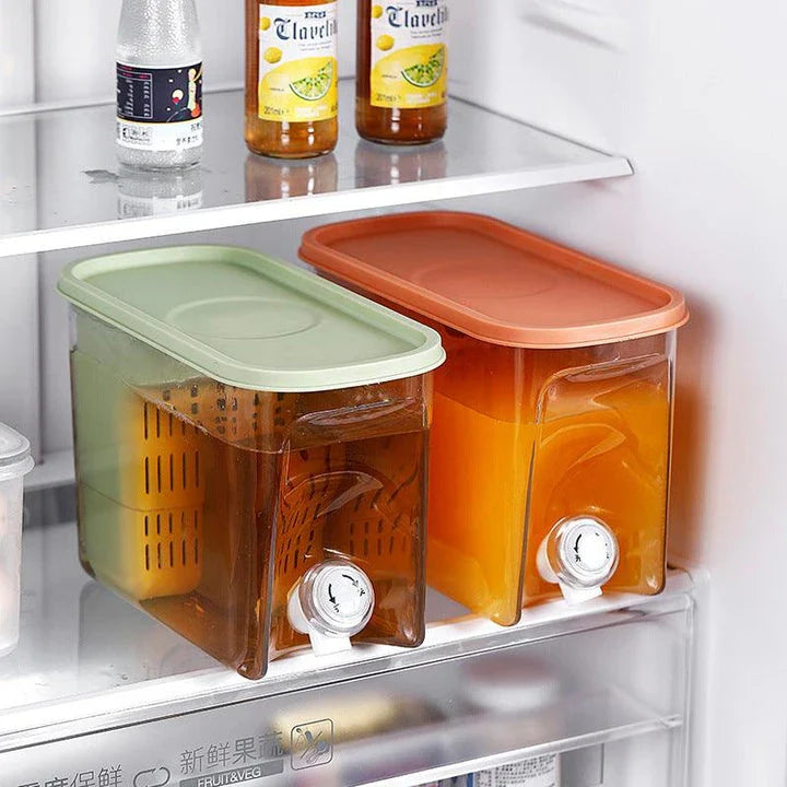 Premium British-Made Home Refrigerator Water Cooler with Tap, featuring a sleek and contemporary design for modern kitchens.