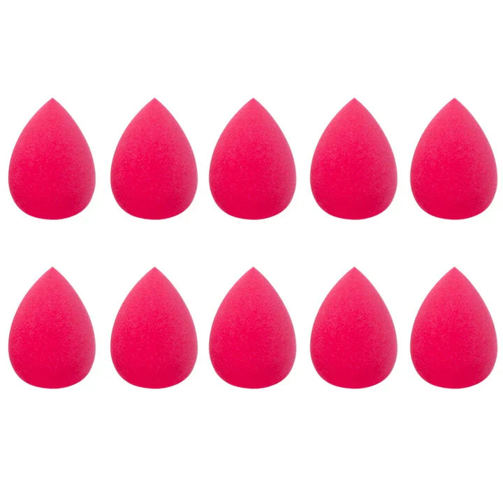 Premium 10-Piece Mini Makeup Sponge Set for Flawless Makeup Application