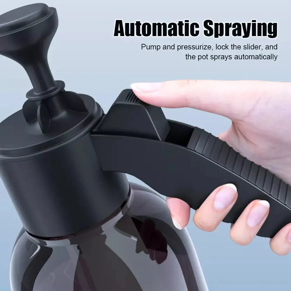 Premium 2L High-Pressure Car Wash & Garden Foam Sprayer with ergonomic design and hands-free spraying capabilities
