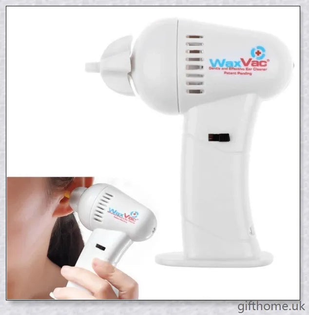 Premium ear wax remover vacuum with soft silicone tips for safe and effective ear cleaning