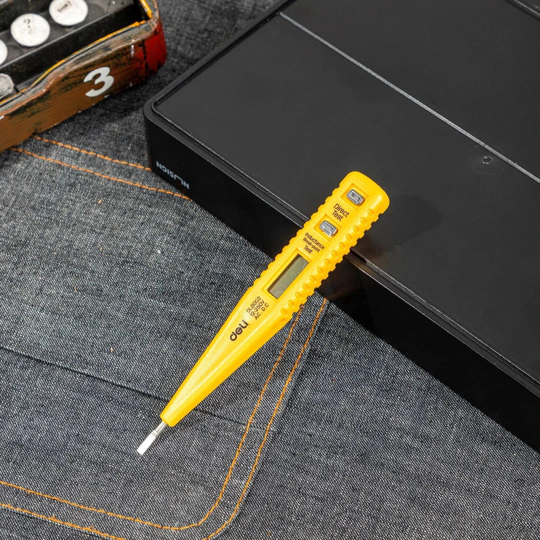 Non-Contact Voltage Tester Pen with LCD display for safe, reliable electrical detection