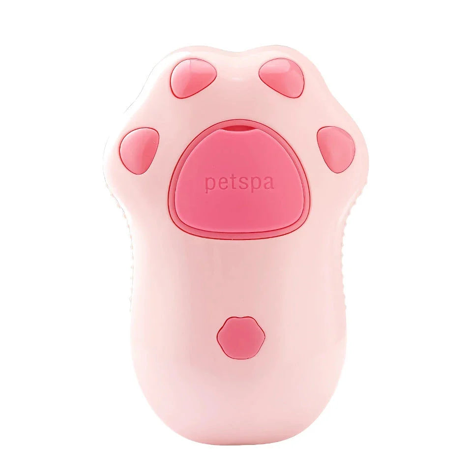 Premium 3-in-1 Electric Grooming Brush for Dogs and Cats, with self-cleaning function and soothing spray feature
