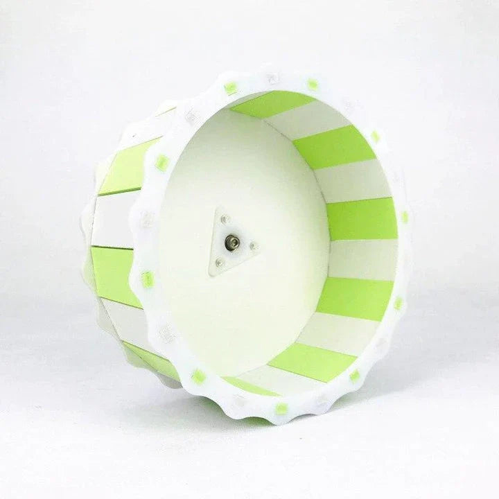 Premium PVC Hamster Wheel with 14.5 cm diameter for energetic exercise and activity