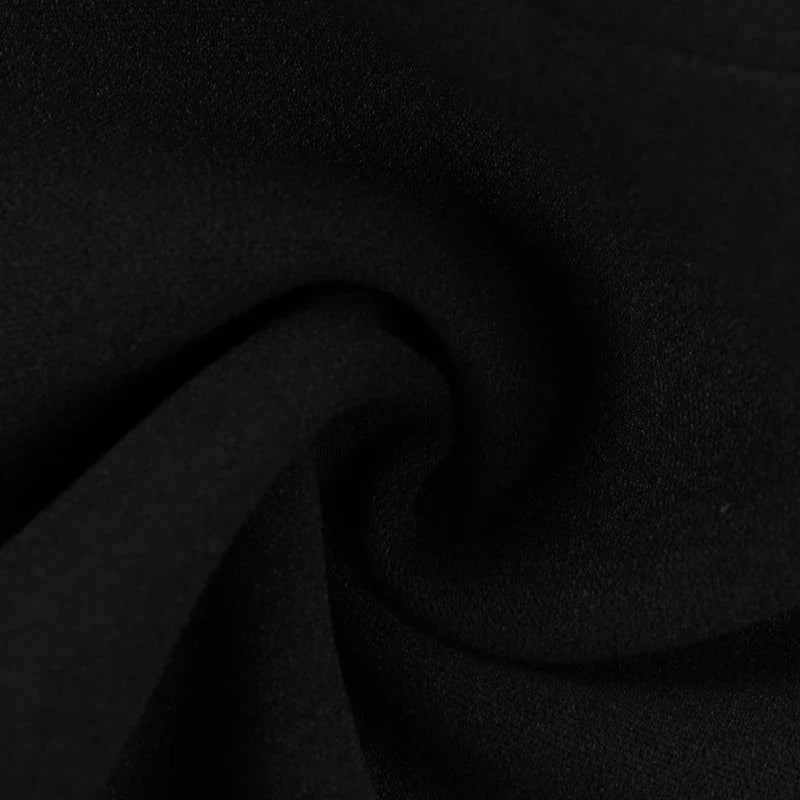 Elegant off-the-shoulder A-line dress for women with slim fit, bell sleeves, and high waist design