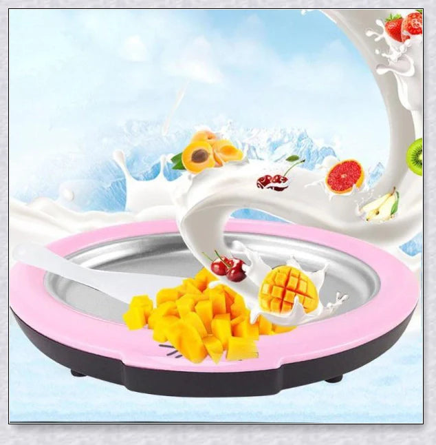 Slushypan Magic Ice Cream Maker - Create homemade frozen treats in minutes with this compact, user-friendly kitchen gadget