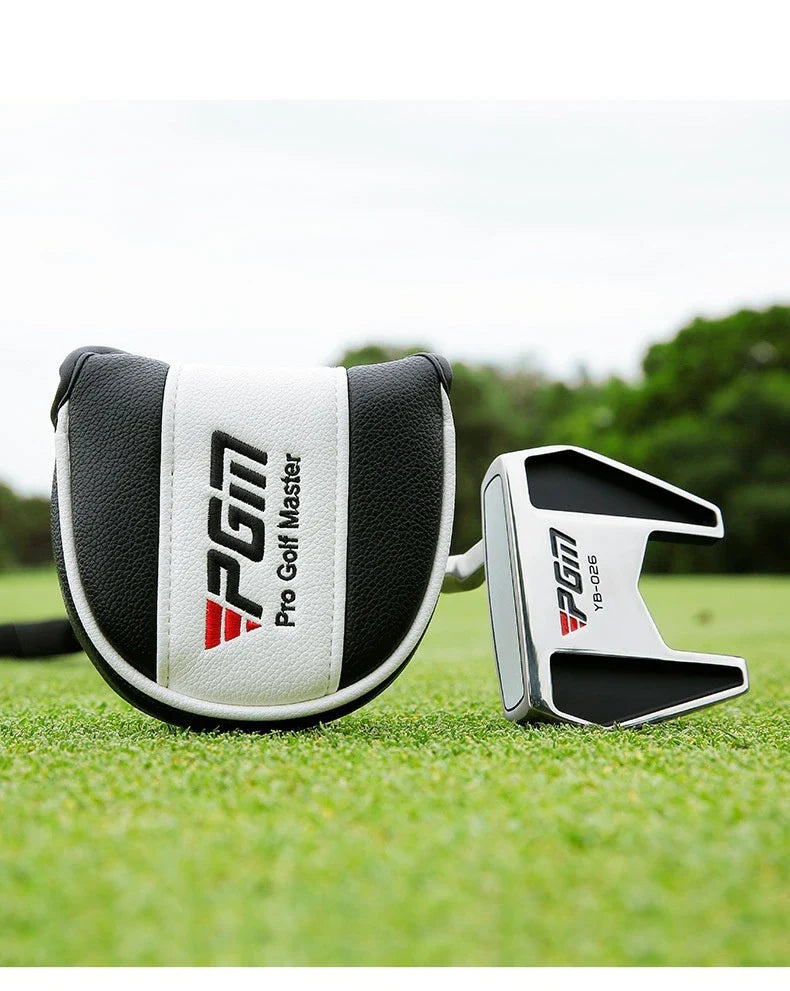 Premium golf putter with low centre of gravity for stable, consistent putting on the green
