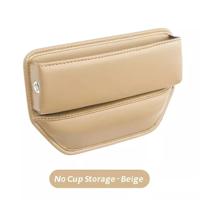 Premium Leather Car Seat Organiser - maximise storage, reduce clutter, and elevate your driving experience