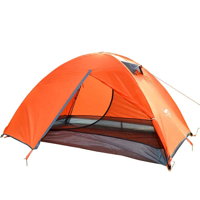 Dependable 3-Season Dome Tent for Two - Lightweight, Waterproof, and Perfect for UK Outdoor Adventures