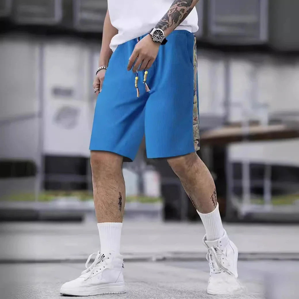 Men's casual breathable shorts in various colours and sizes, featuring a relaxed, comfortable fit and premium cotton-blend fabric.