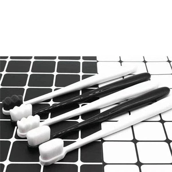 Premium soft-bristle toothbrush with multiple design options for gentle dental cleaning