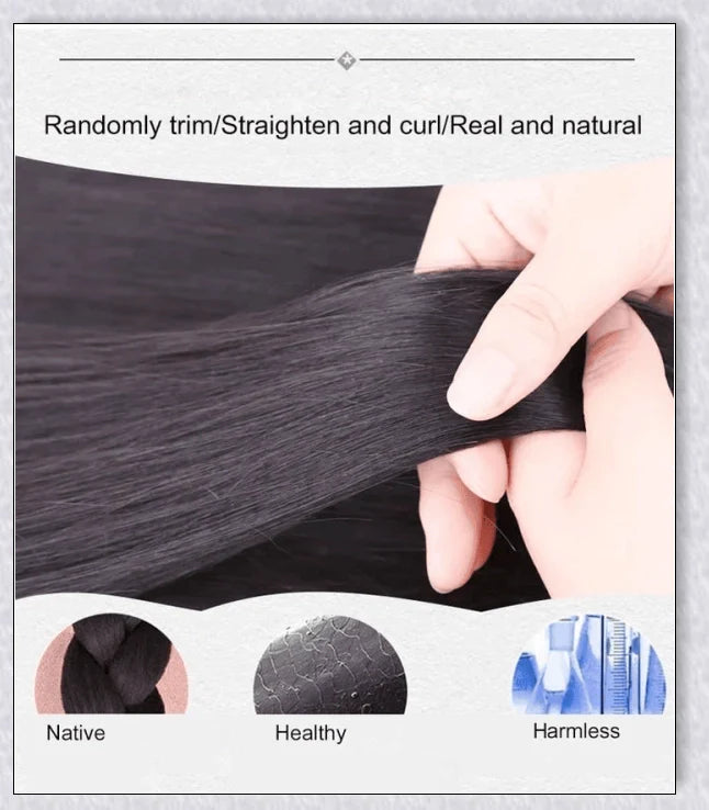 Volumising Hair Topper Clip for Women - Instantly Add Volume and Coverage to Your Hair