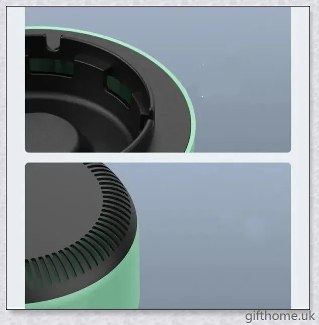 Elegant electronic smokeless ashtray with smoke purification technology for cleaner air in home and office