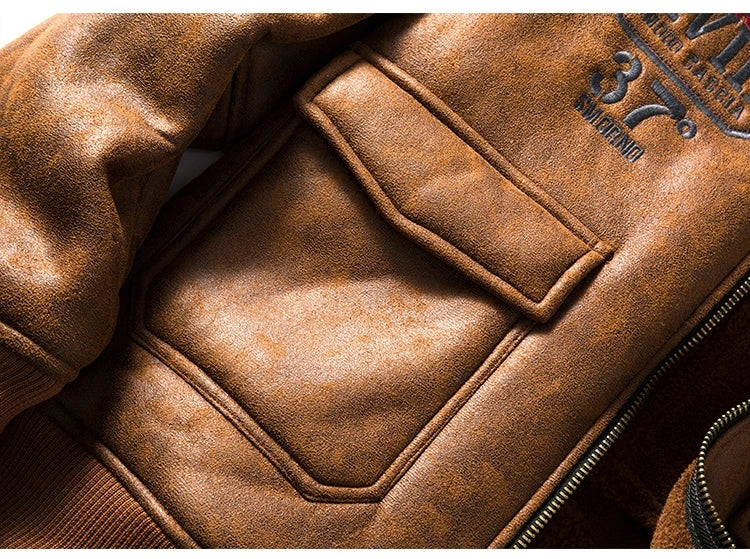 A luxurious suede jacket with a lambswool lining, offering superior warmth and timeless British style.