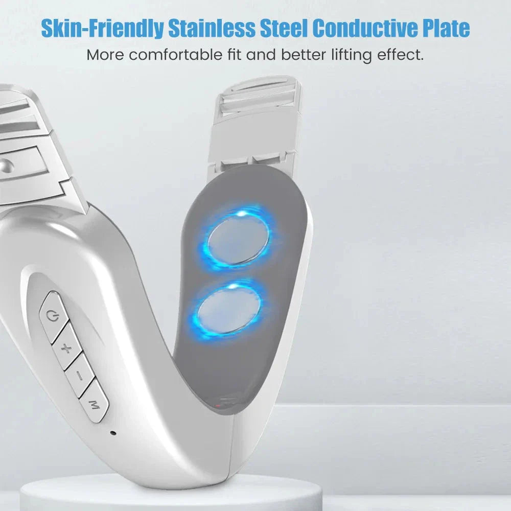 Premium Electric V-Shaped Facial Lift Device with LED Photon Therapy and EMS Microcurrent Technology